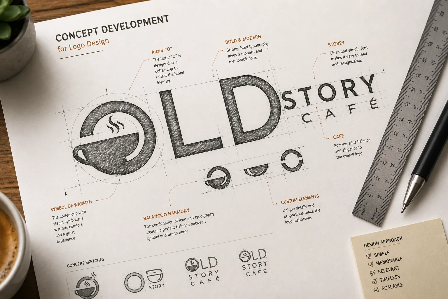 Concept Development for Logo Design