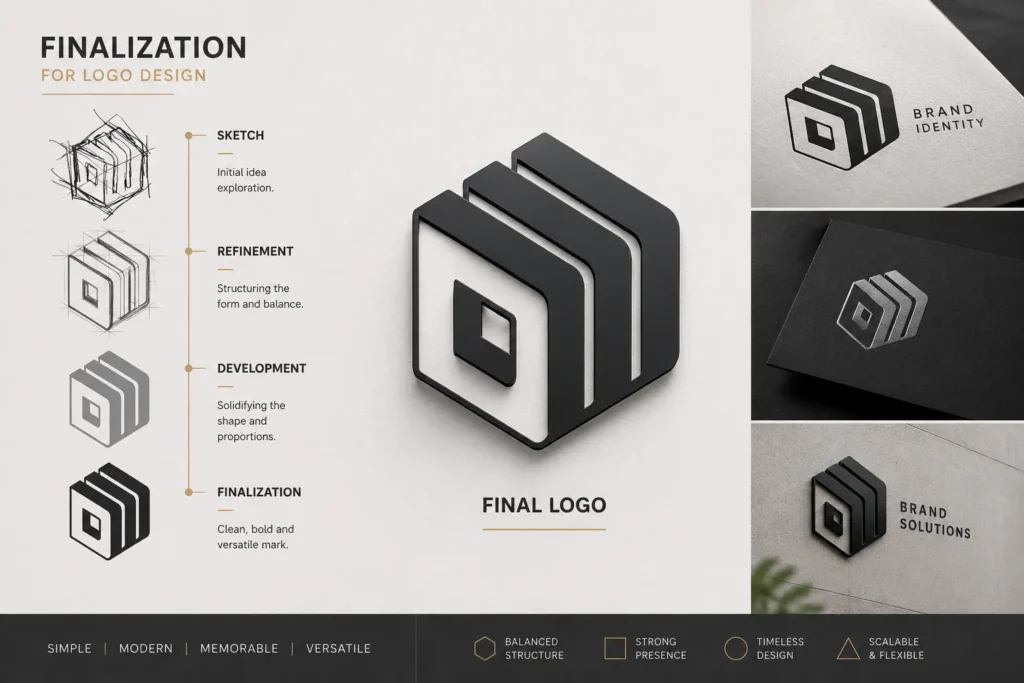 Finalization for Logo Design